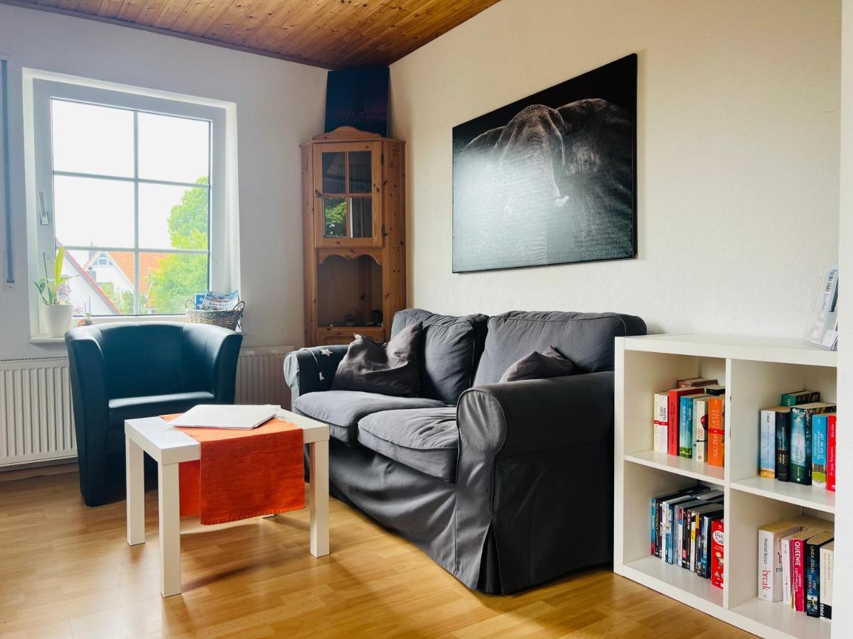 Glueckshaus Ferienwohnung Cuxhaven Esterno foto