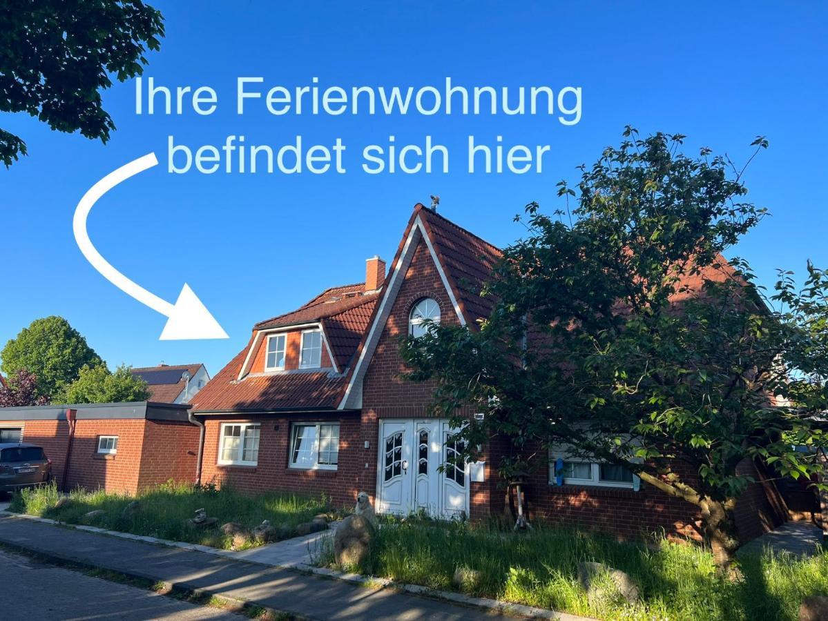 Glueckshaus Ferienwohnung Cuxhaven Esterno foto