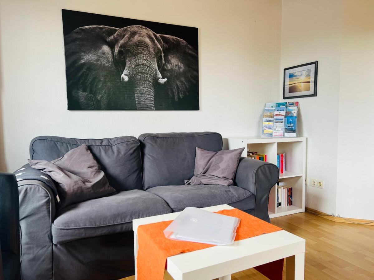 Glueckshaus Ferienwohnung Cuxhaven Esterno foto