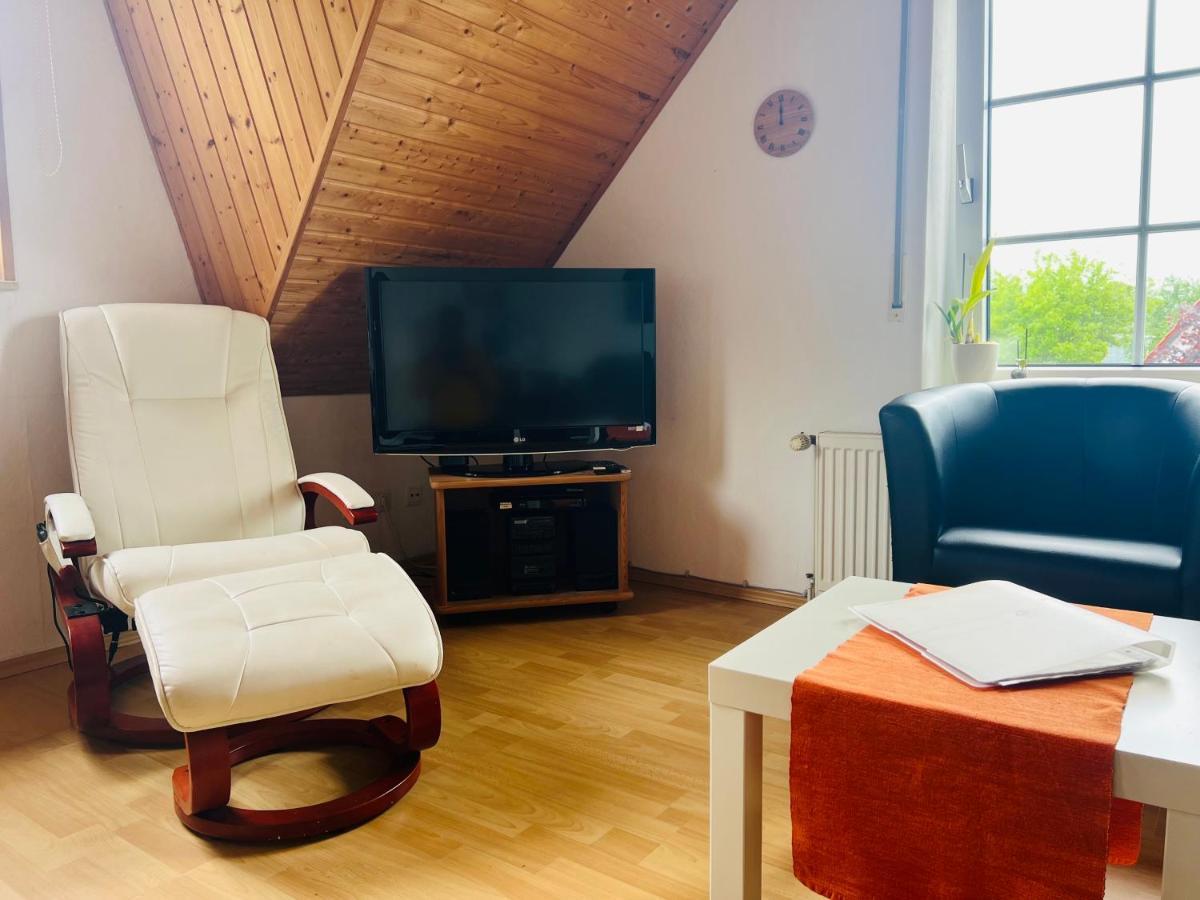 Glueckshaus Ferienwohnung Cuxhaven Esterno foto